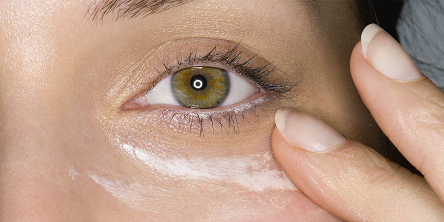Avoid dry skin around your eyes