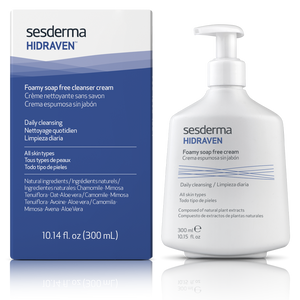 Sesderma HIDRAVEN Foamy Soap-free Cleanser 10.15 fl. Oz